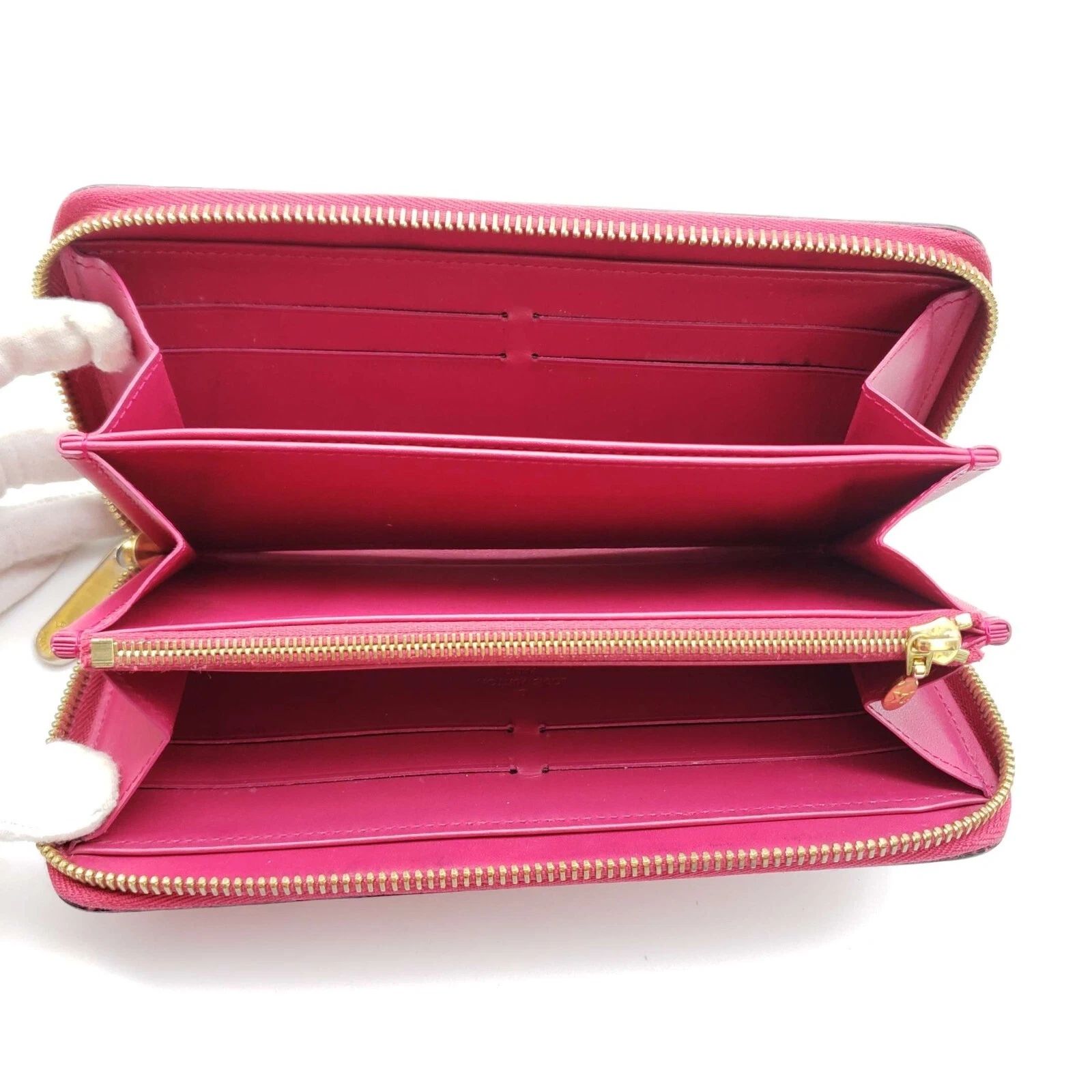 Louis Vuitton Zippy Wallet Vernis Red Patent Leather — photo 7