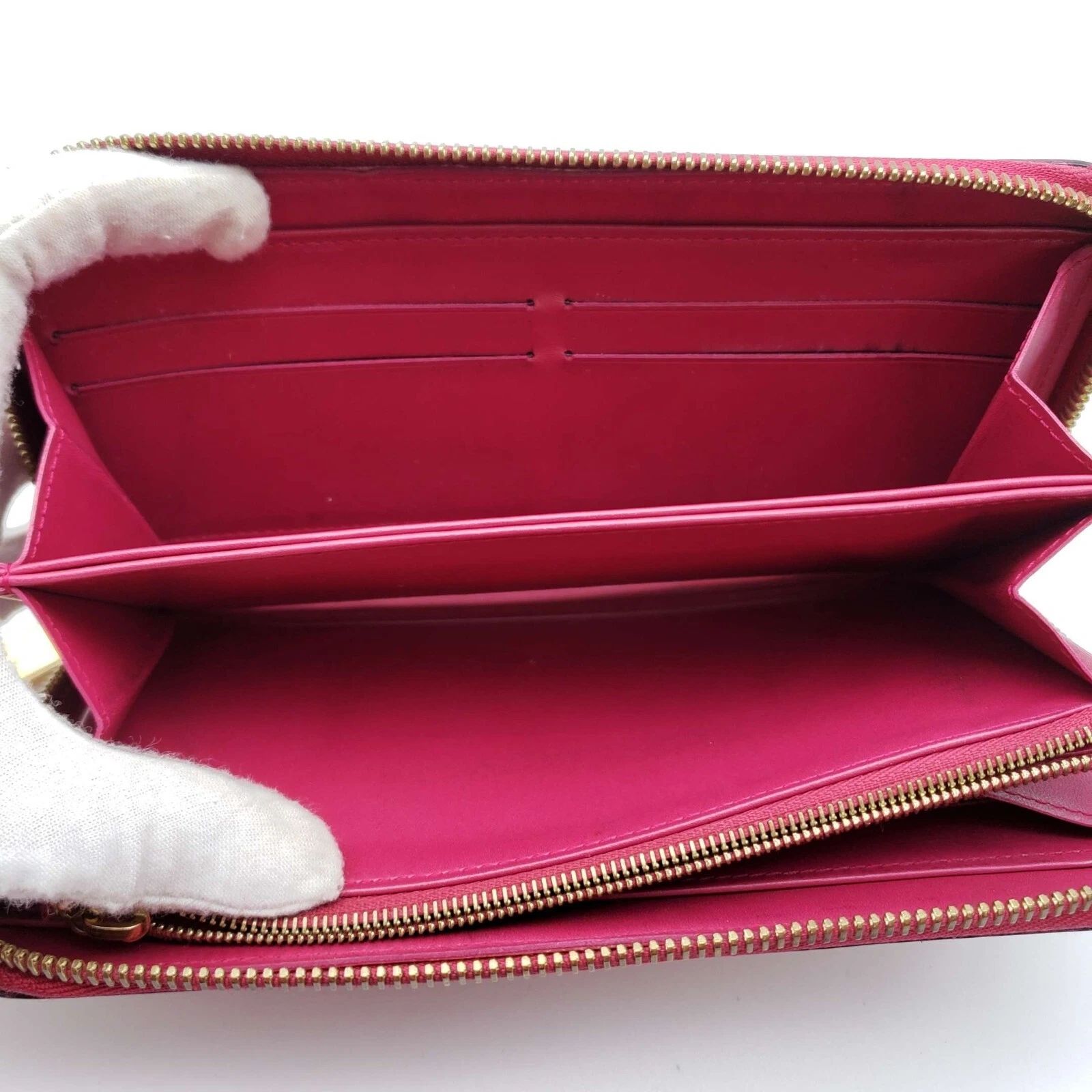 Louis Vuitton Zippy Wallet Vernis Red Patent Leather — photo 9