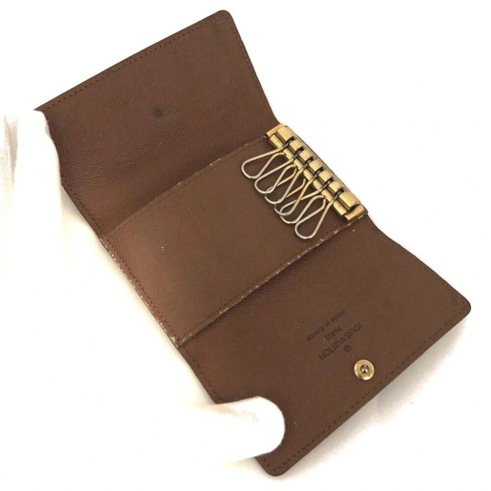 Louis Vuitton Monogram Multicles 6 Ring Key Case Brown — photo 6
