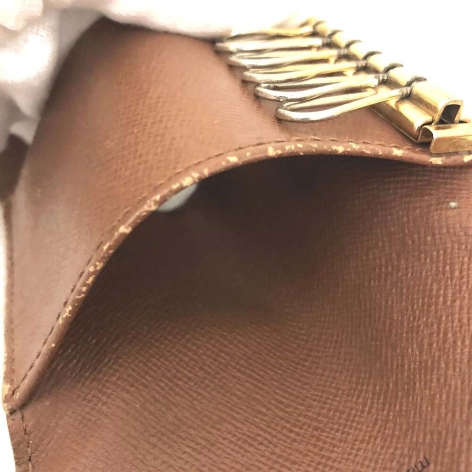Louis Vuitton Monogram Multicles 6 Ring Key Case Brown — photo 8