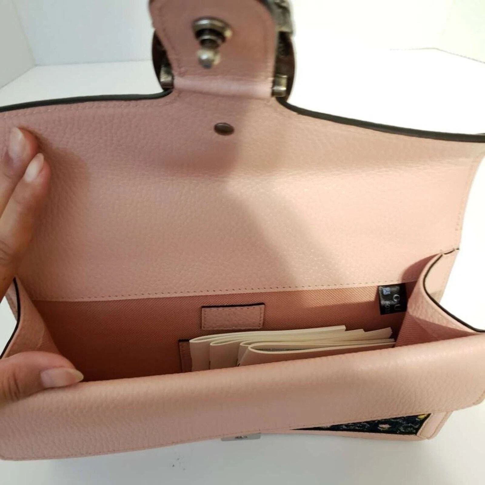 Gucci Dionysus Blooms GG Supreme Leather Shoulder Bag — photo 5