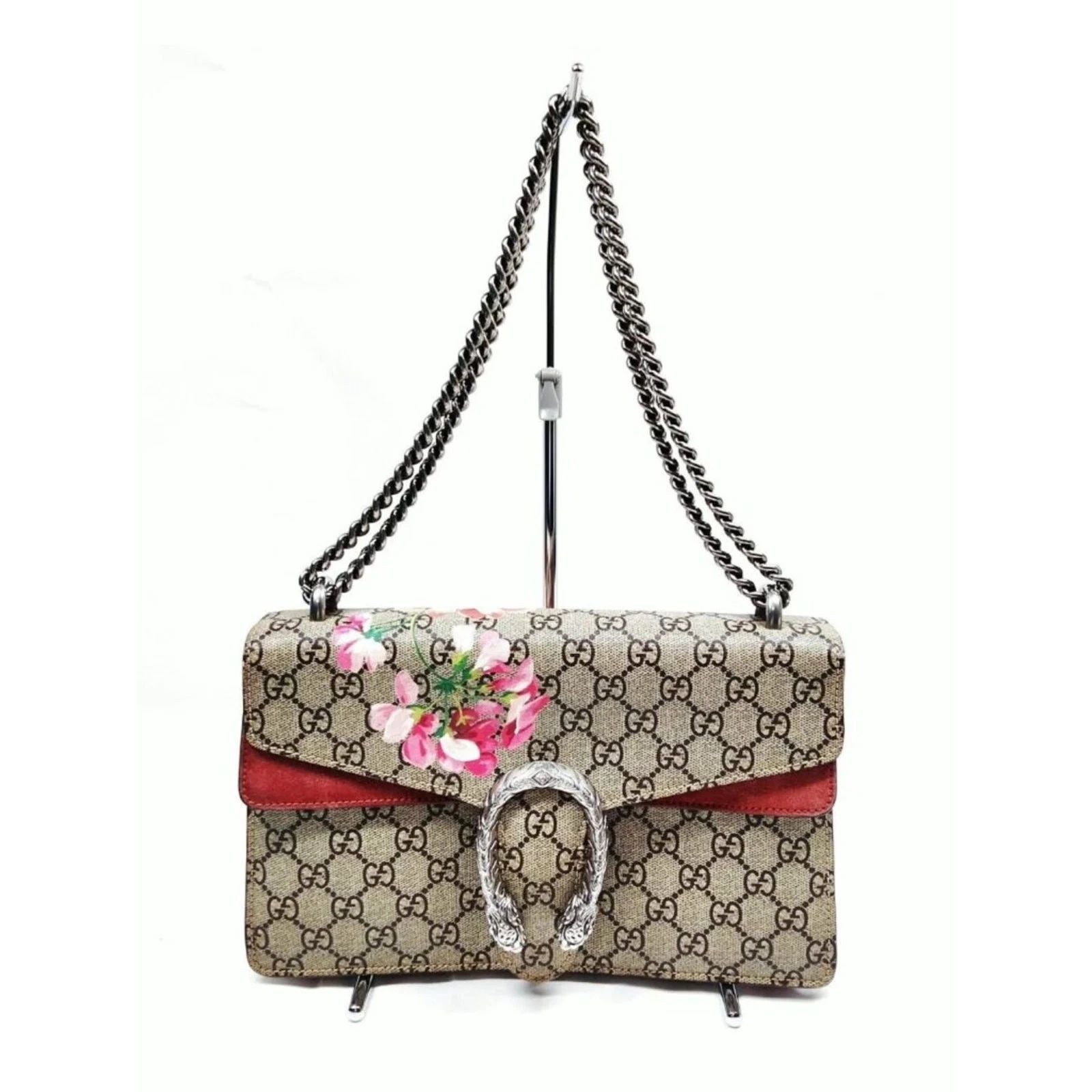 Gucci Dionysus GG Blooms Chain Bag Floral Canvas Shoulder Bag — photo 2