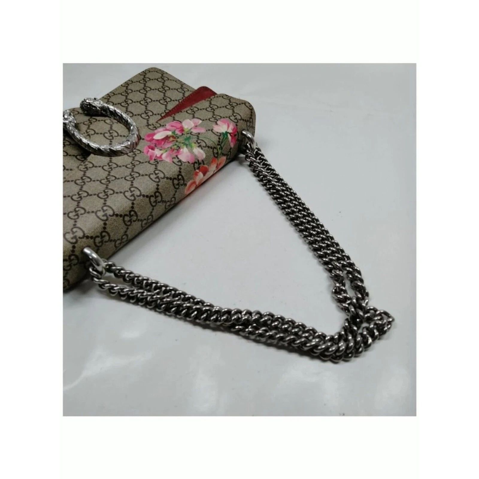 Gucci Dionysus GG Blooms Chain Bag Floral Canvas Shoulder Bag — photo 5