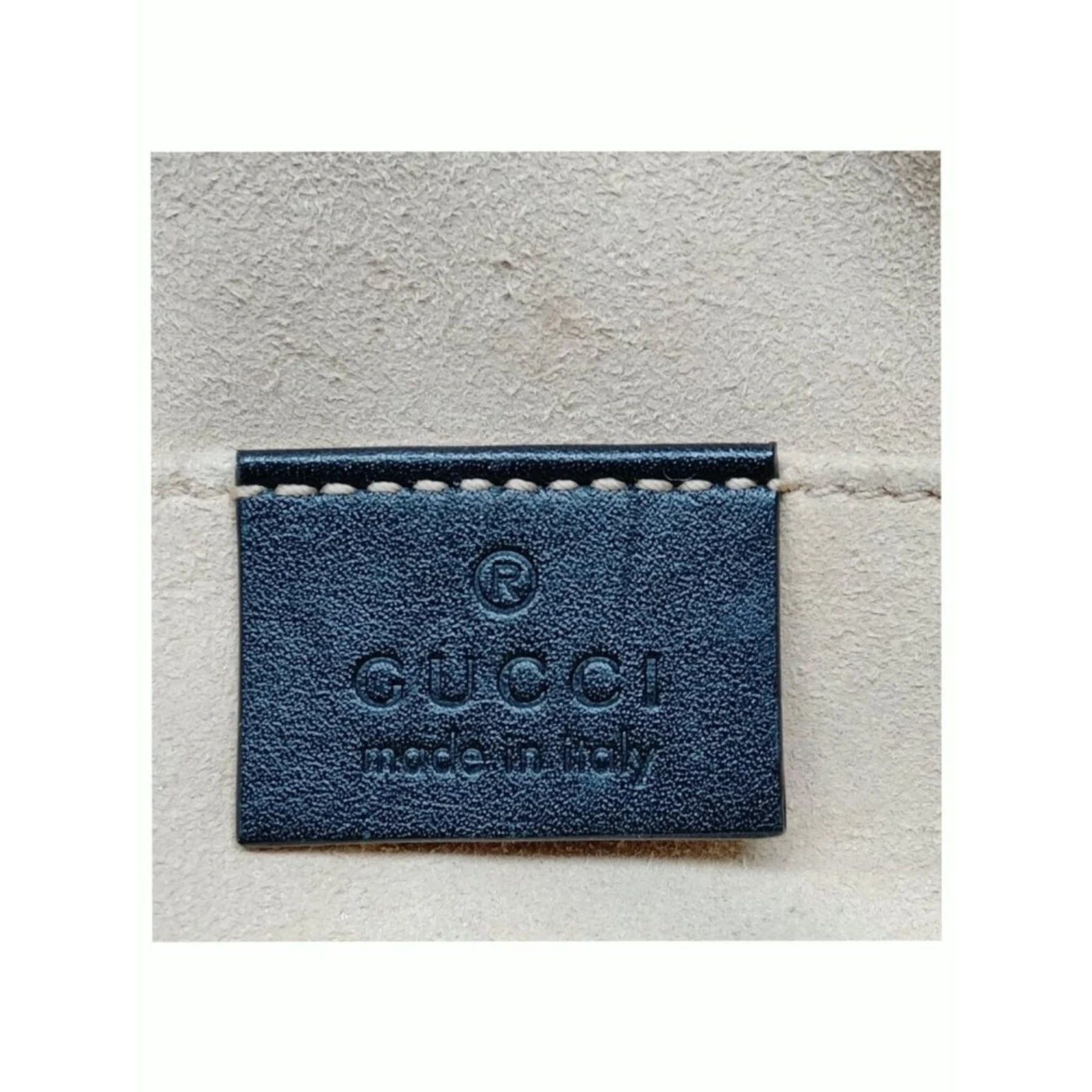 Gucci GG Marmont Belt Bag Black Leather Gold Logo — photo 8