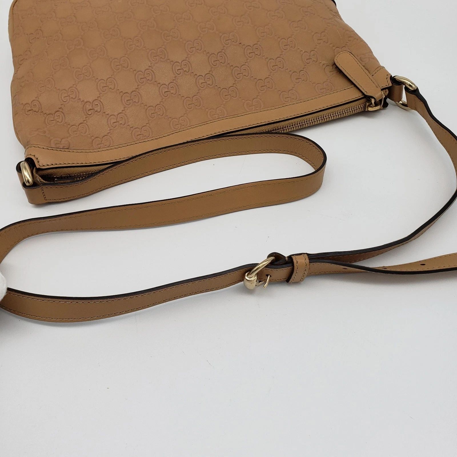 Gucci Guccissima Horsebit Shoulder Bag/Leather Crossbody — photo 5
