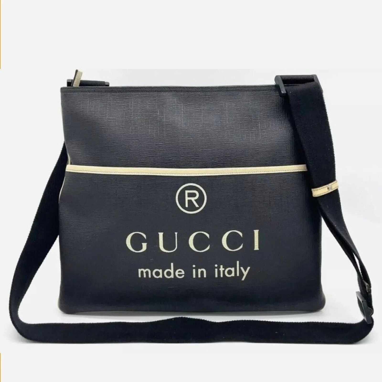Gucci Logo Messenger Crossbody Bag — photo 2