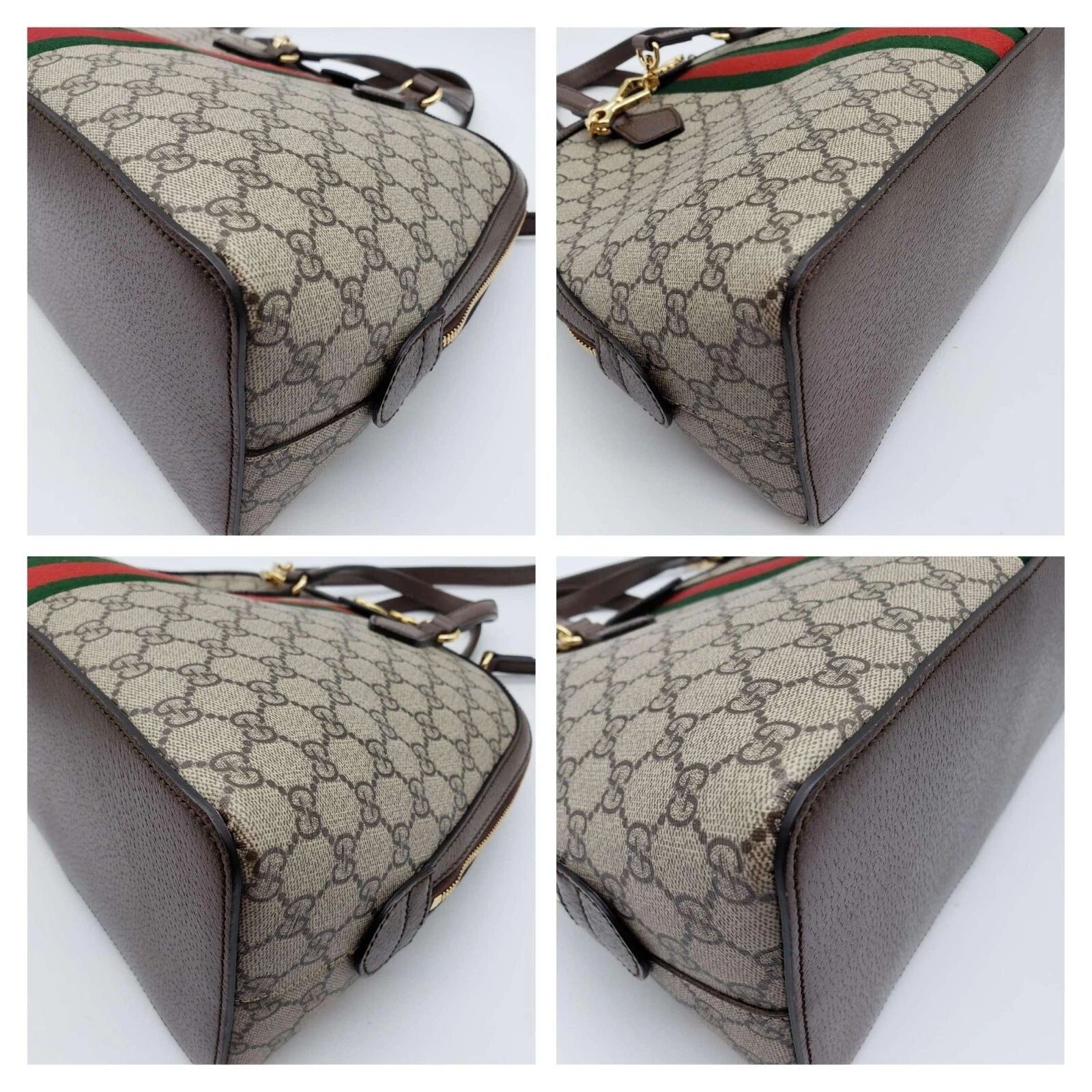 Gucci Ophidia GG Supreme Dome Web Stripe Top Handle Crossbody Bag — photo 7