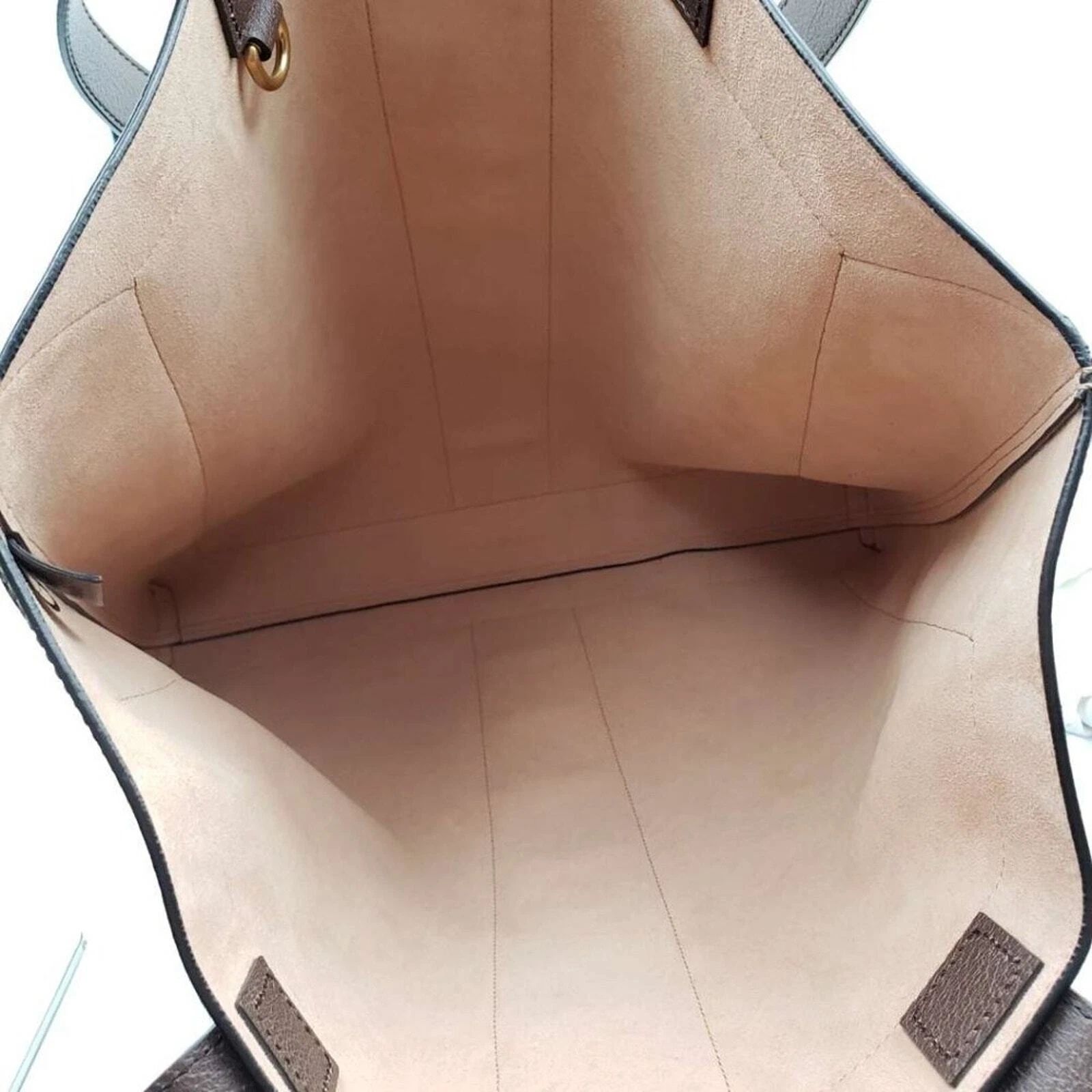 Gucci Ophidia GG Supreme Tote Web Stripe Double G Bag — photo 8