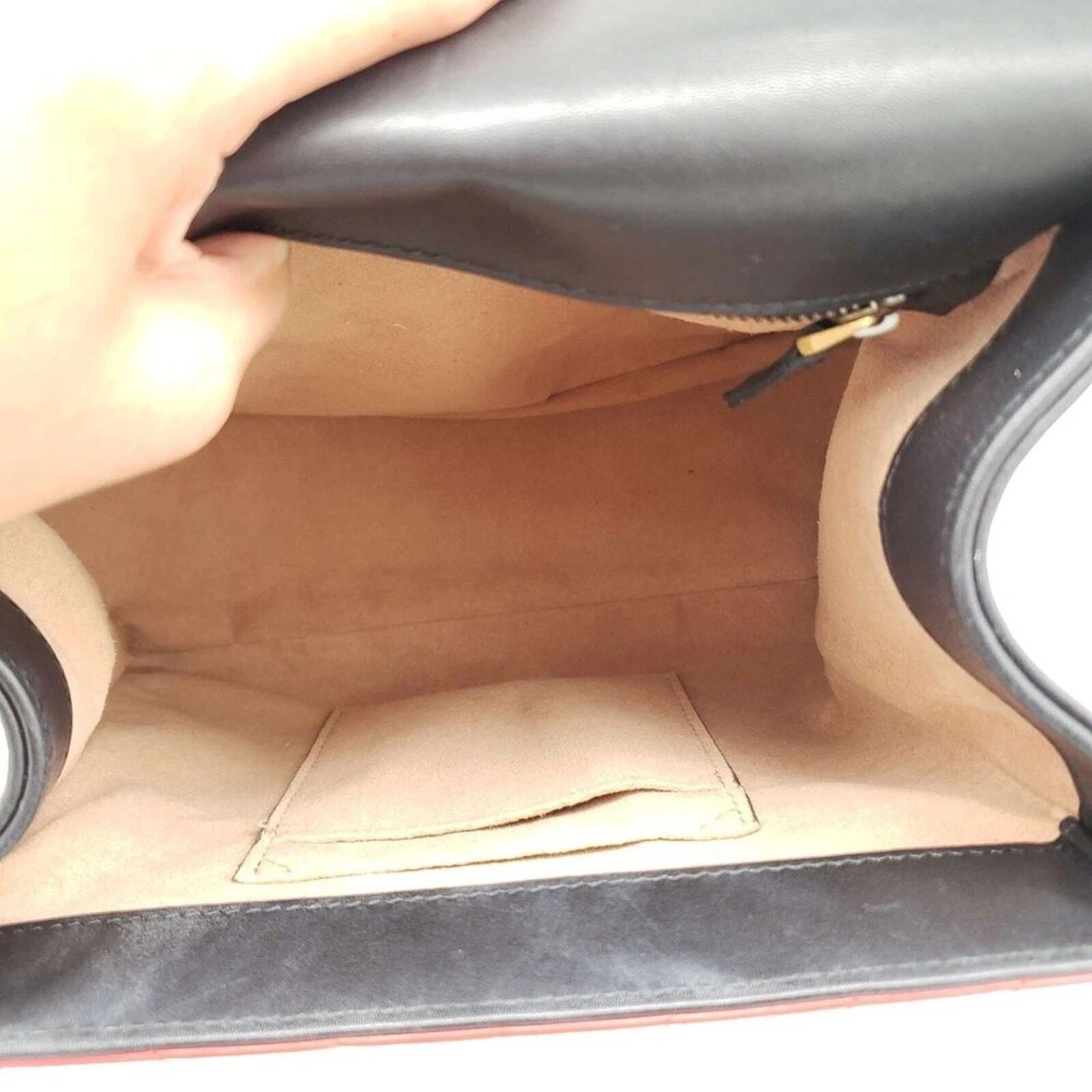 Gucci Queen Margaret Bamboo Top Handle Bag Multicolor Leather Backpack — photo 7