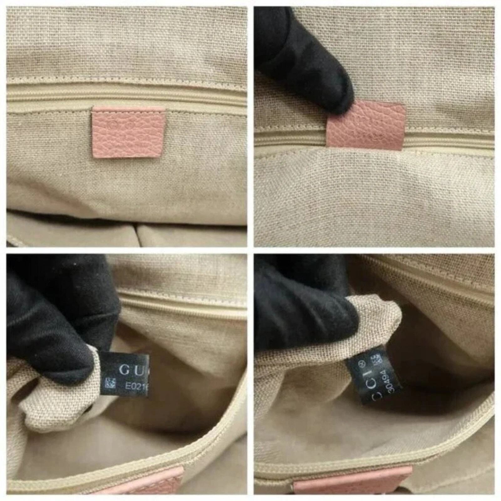 Gucci Soho Dome Satchel Pink Leather Crossbody Shoulder Bag — photo 10