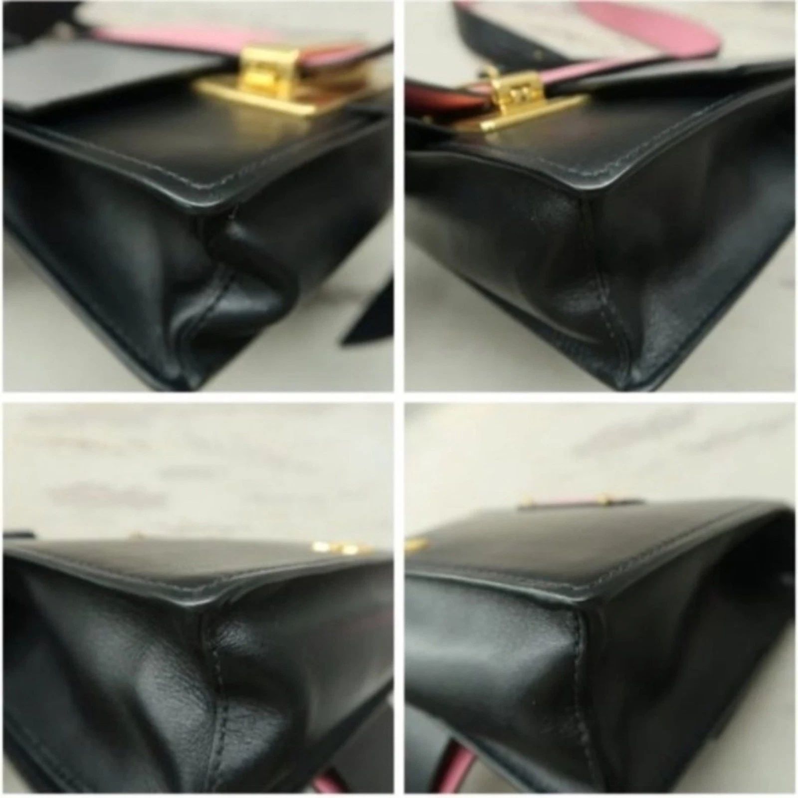 Prada Cahier Tricolor Leather Ribbon Crossbody Bag — photo 6