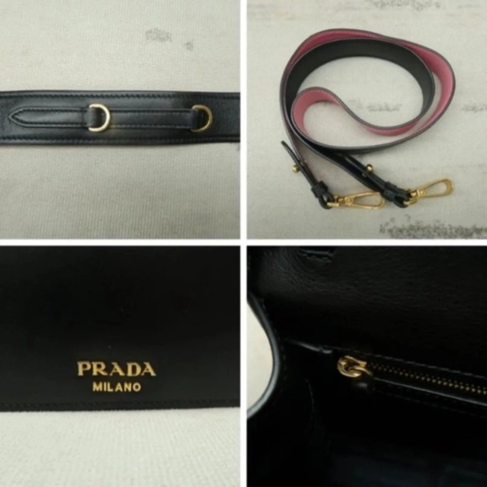 Prada Cahier Tricolor Leather Ribbon Crossbody Bag — photo 8