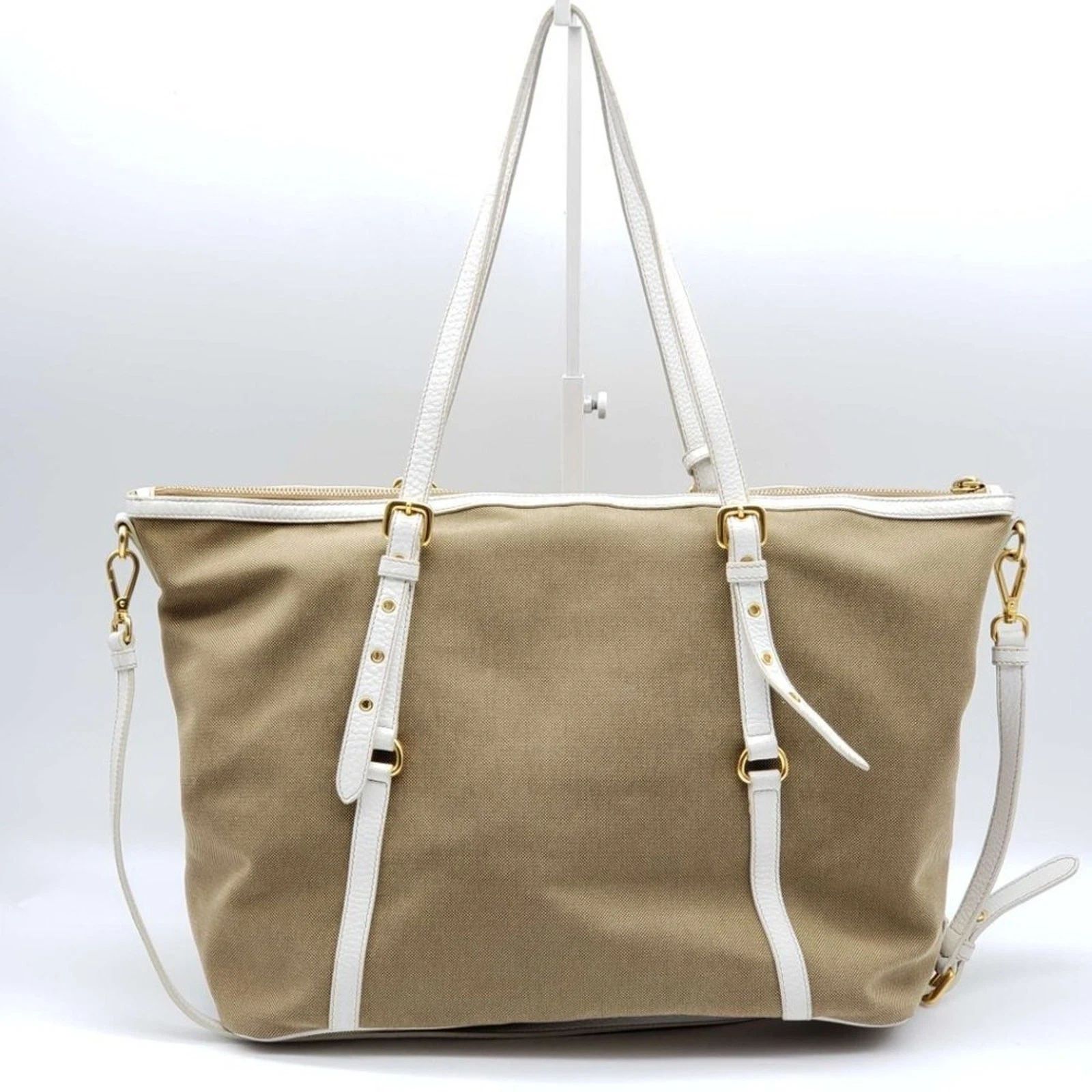 Prada Jacquard Logo Shoulder Bag — photo 3
