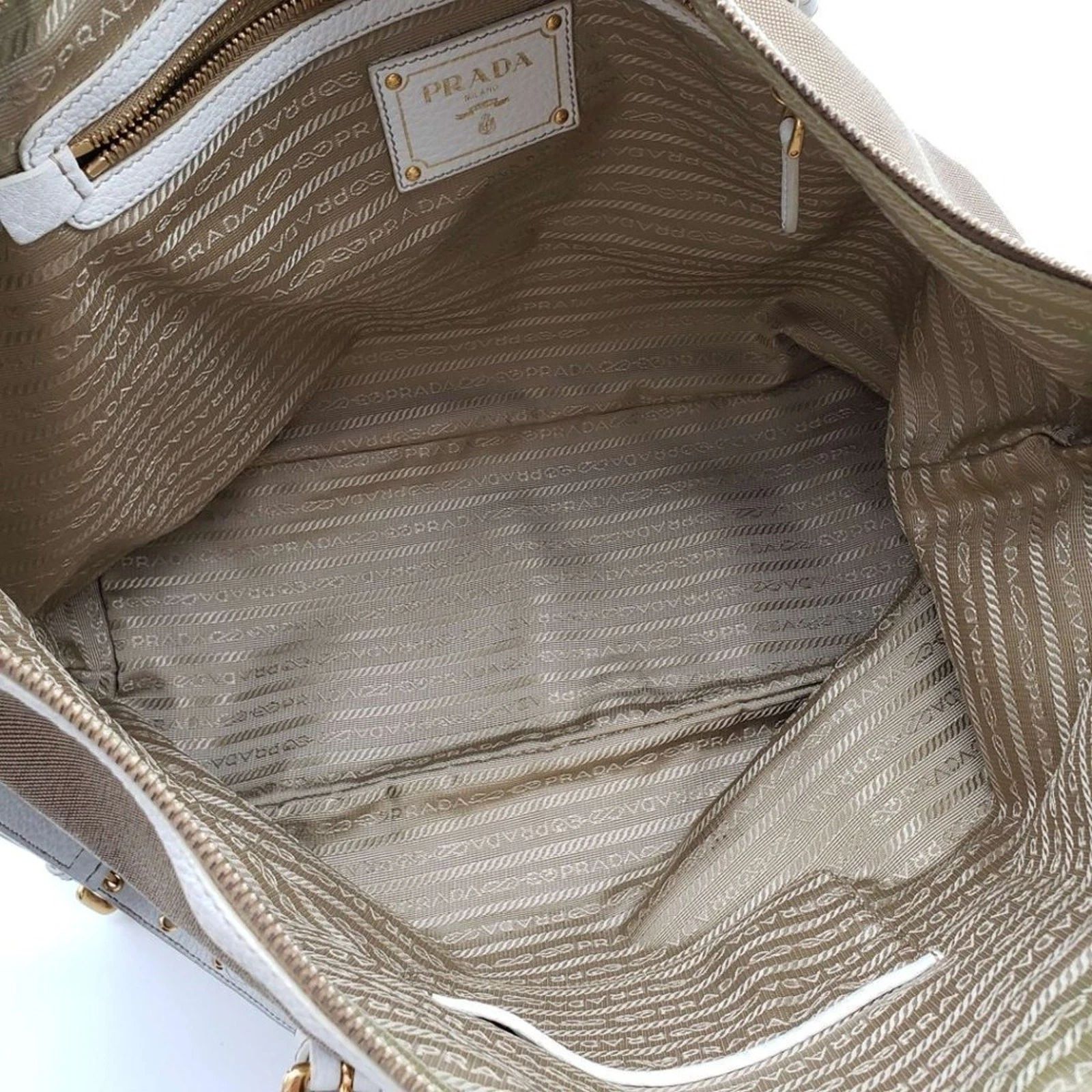 Prada Jacquard Logo Shoulder Bag — photo 8