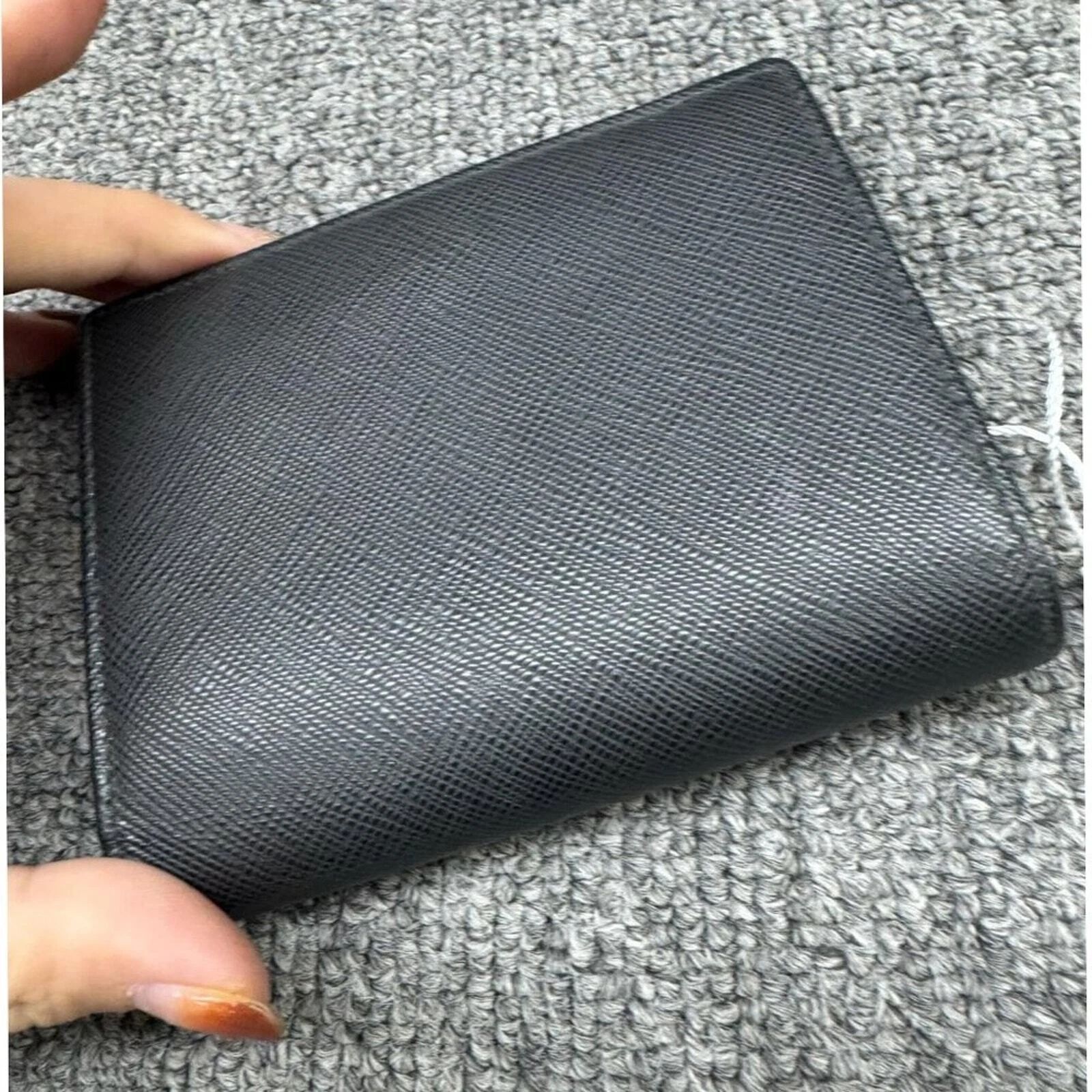 Prada Black Saffiano Leather Bifold Wallet — photo 4