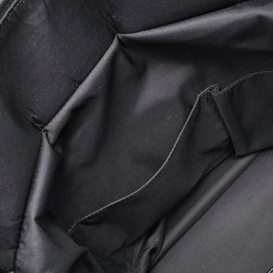 Chanel Black Quilted Leather Tote CC Charm Luxury Shoulder Bag — photo 7