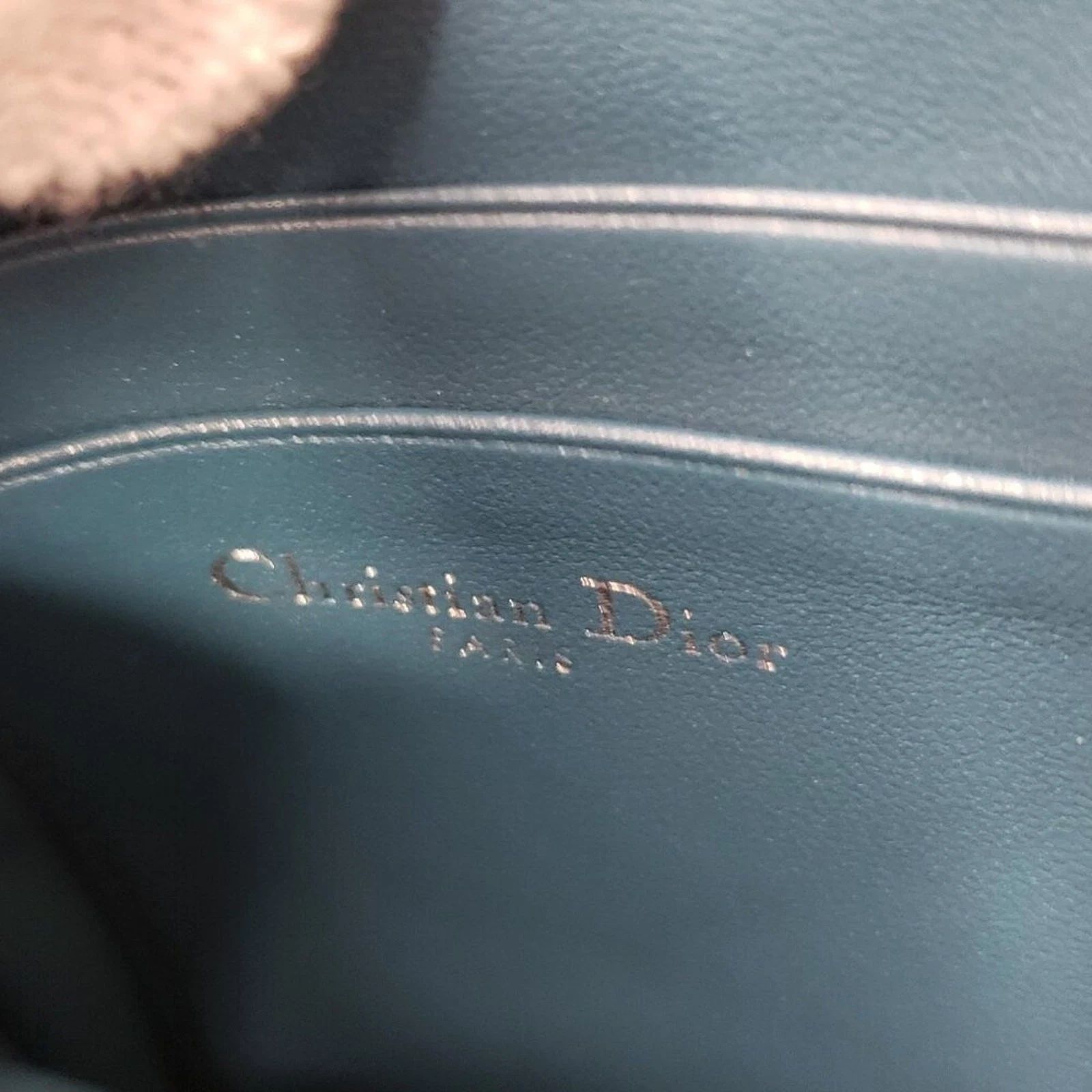 Dior Caro Phone Holder Cannage Leather CD ZipCrossbody Wallet On Strap — photo 10
