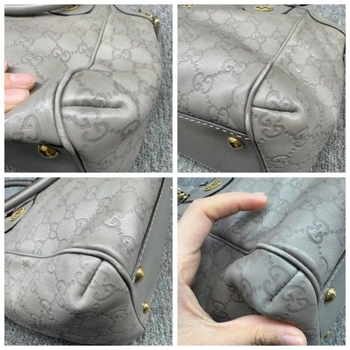 Gucci Guccissima Leather Bag Satchel Crossbody Luxury Handbag — photo 8