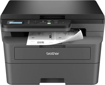 Black Brother printer printing paper.