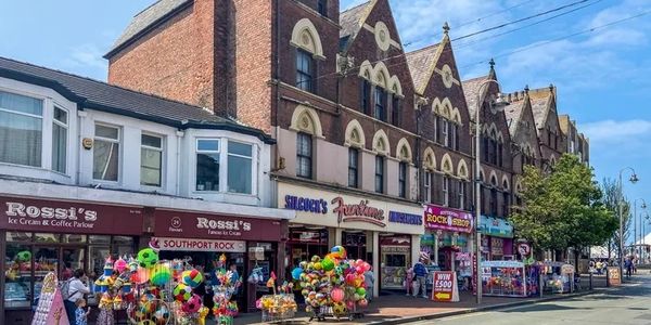 Southport street frontage.