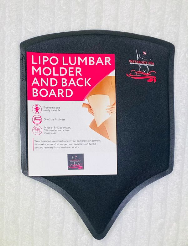 4 Pieces Foam Lipo Lumbar Molder Back Compression Boards