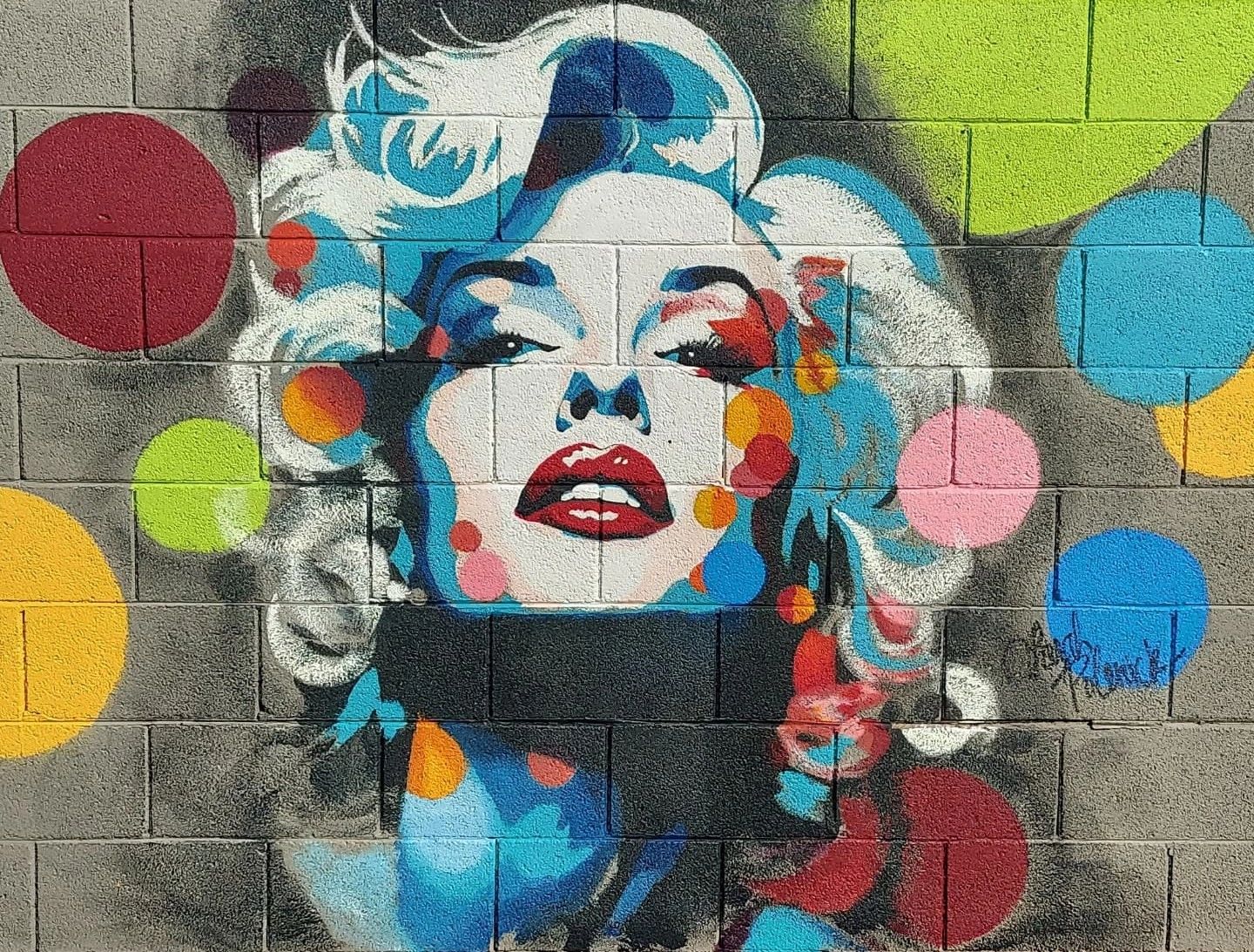 Marilyn Backyard Mural

"Instaglam" Vacation Rental
#3 in the series for the Instaglam house
Acrylic