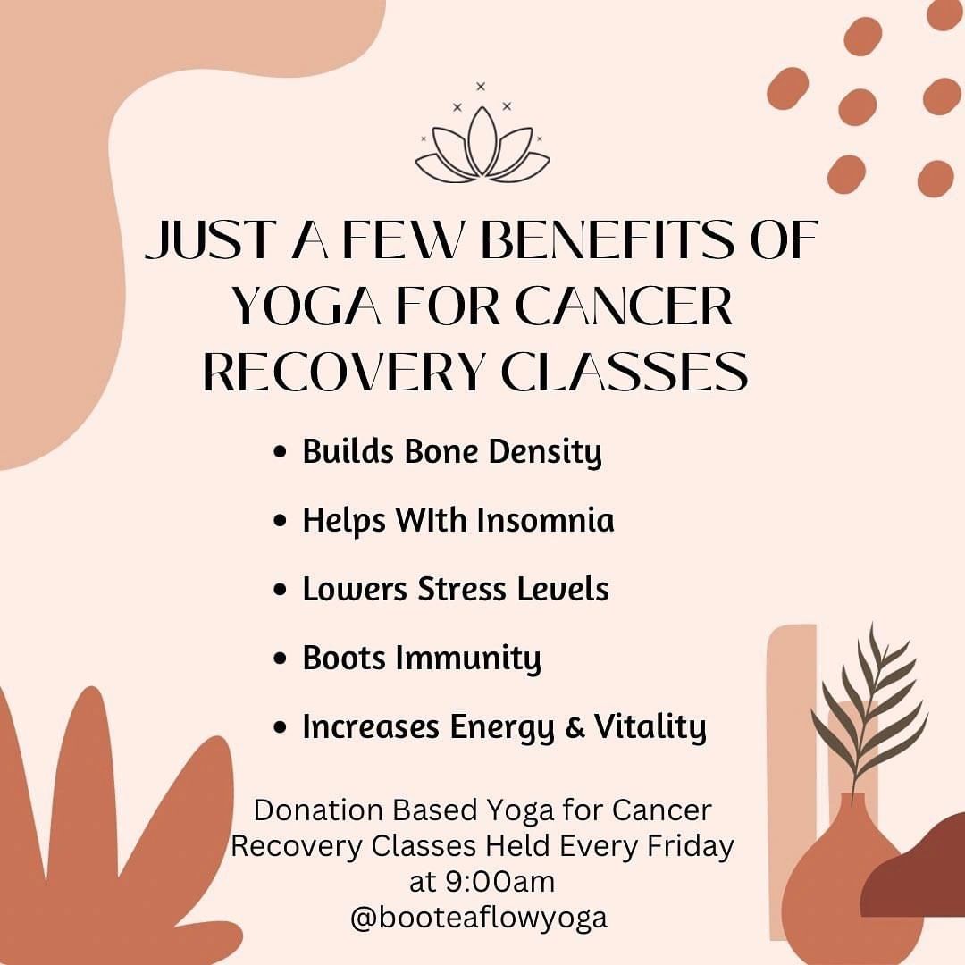 Donation Based Yoga for Cancer Recovery classes