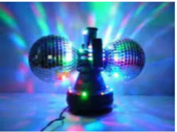 disco ball lights hire
