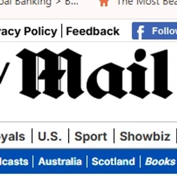 A cropped screenshot showing part of the Daily Mail website header.