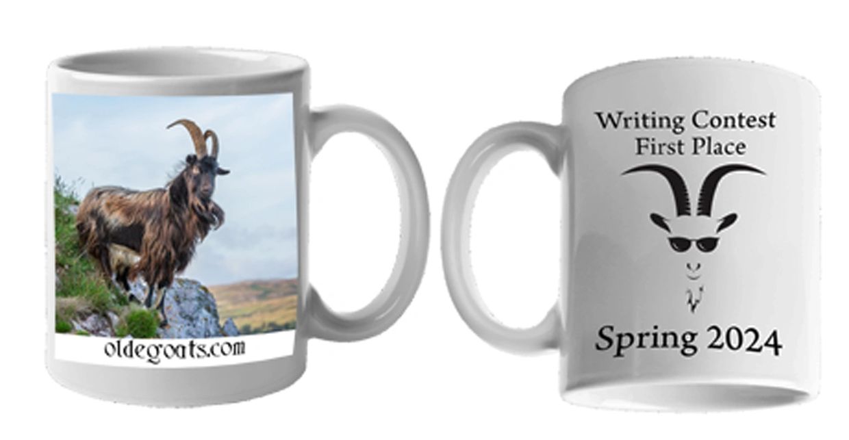 Win Olde Goats coffee mugs