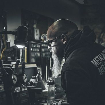 Lance Priest, President/Owner of HellBent Metal Workz & Motorcycles, Airdrie, Alberta