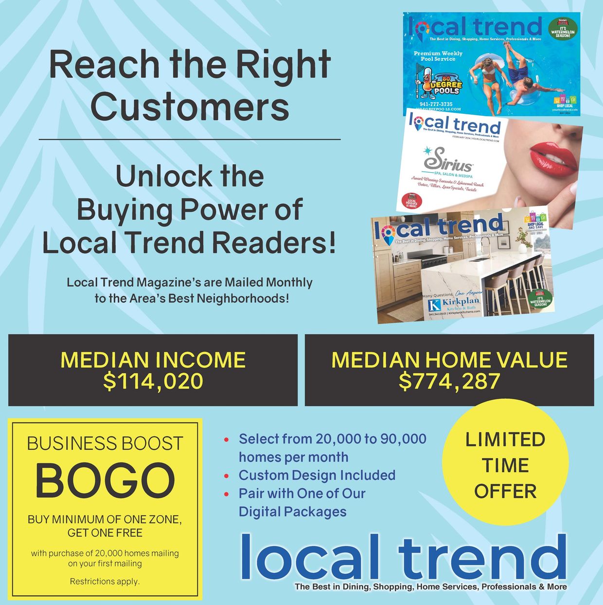special offer advertising direct mail marketing and digital advertising 