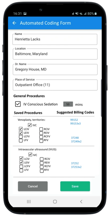 Medmio automates medical billing and coding using AI-driven algorithms to ensure accuracy.