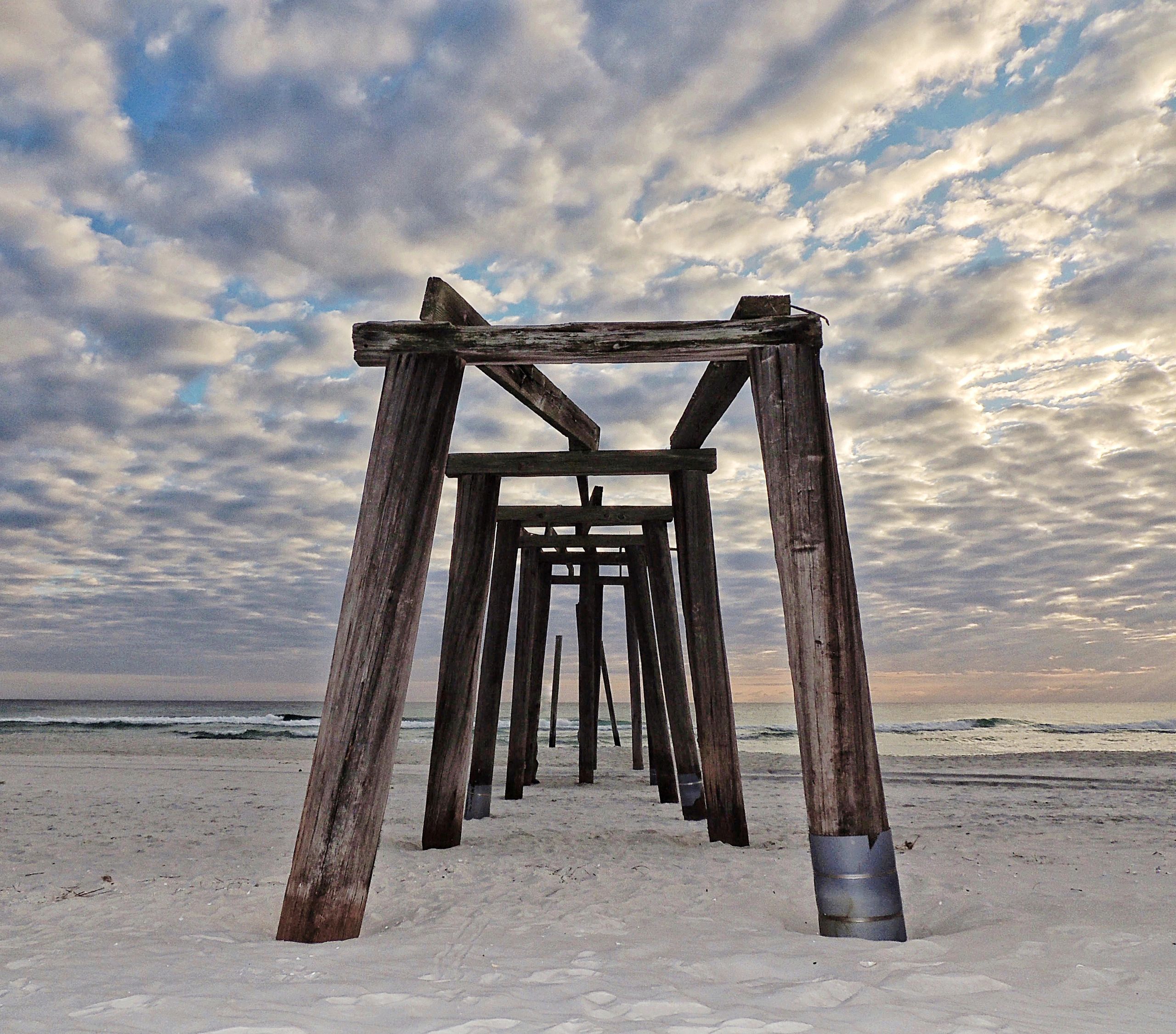 Pier at Eden Gardens State Park in Santa Rosa Beach, Florida