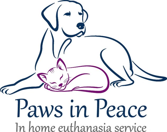 Paws In Peace Logo In Home Pet Euthanasia Service