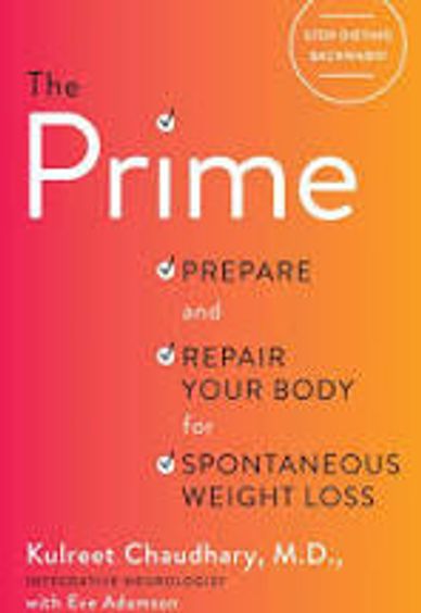 Book cover of 'The Prime' focusing on body repair and weight loss.