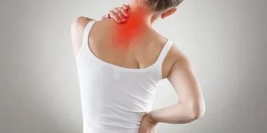 Neck shoulder pain headaches migraines dizziness vertigo high blood pressure can be related to neck.