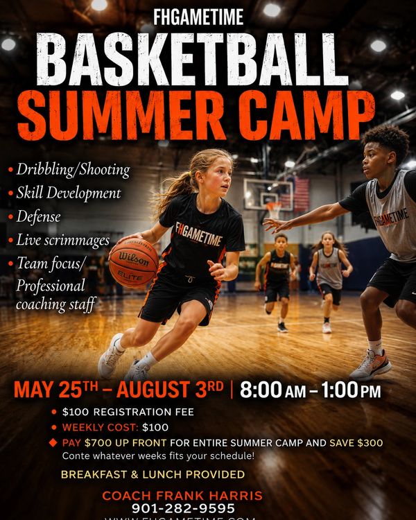 Summer Camp Registration is OPEN at  FHGAMETIME.com

Pay $700 up front and you’re covered for the EN