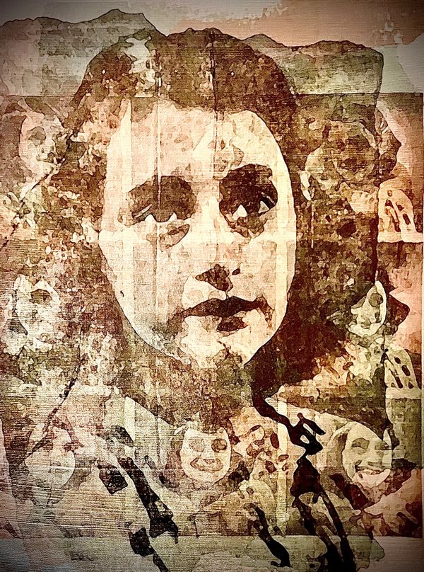 Anne Frank-School
16"x20" 
Original Work
Acrylic/ink