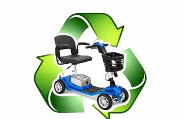 Mobility Scooter Recycle Man