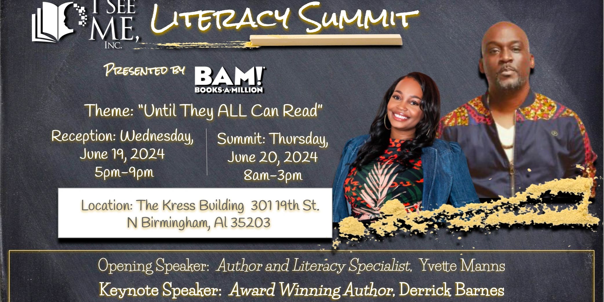 Join us at the "I See Me, Inc. Literacy Summit" to celebrate the power of reading and learning toget