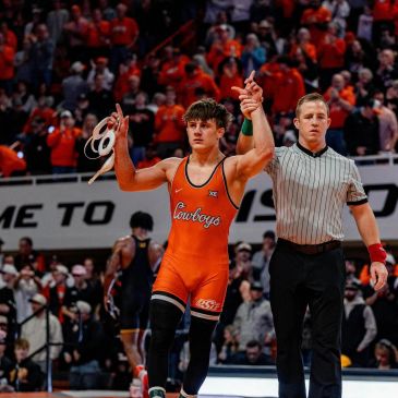 2026 NCAA Division I National Champion,  and wrestler at Oklahoma State University.
