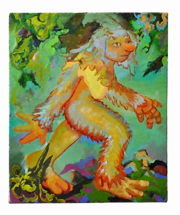 Weary Traveler, 2025
Oil over acrylic on canvas
22”x 26”