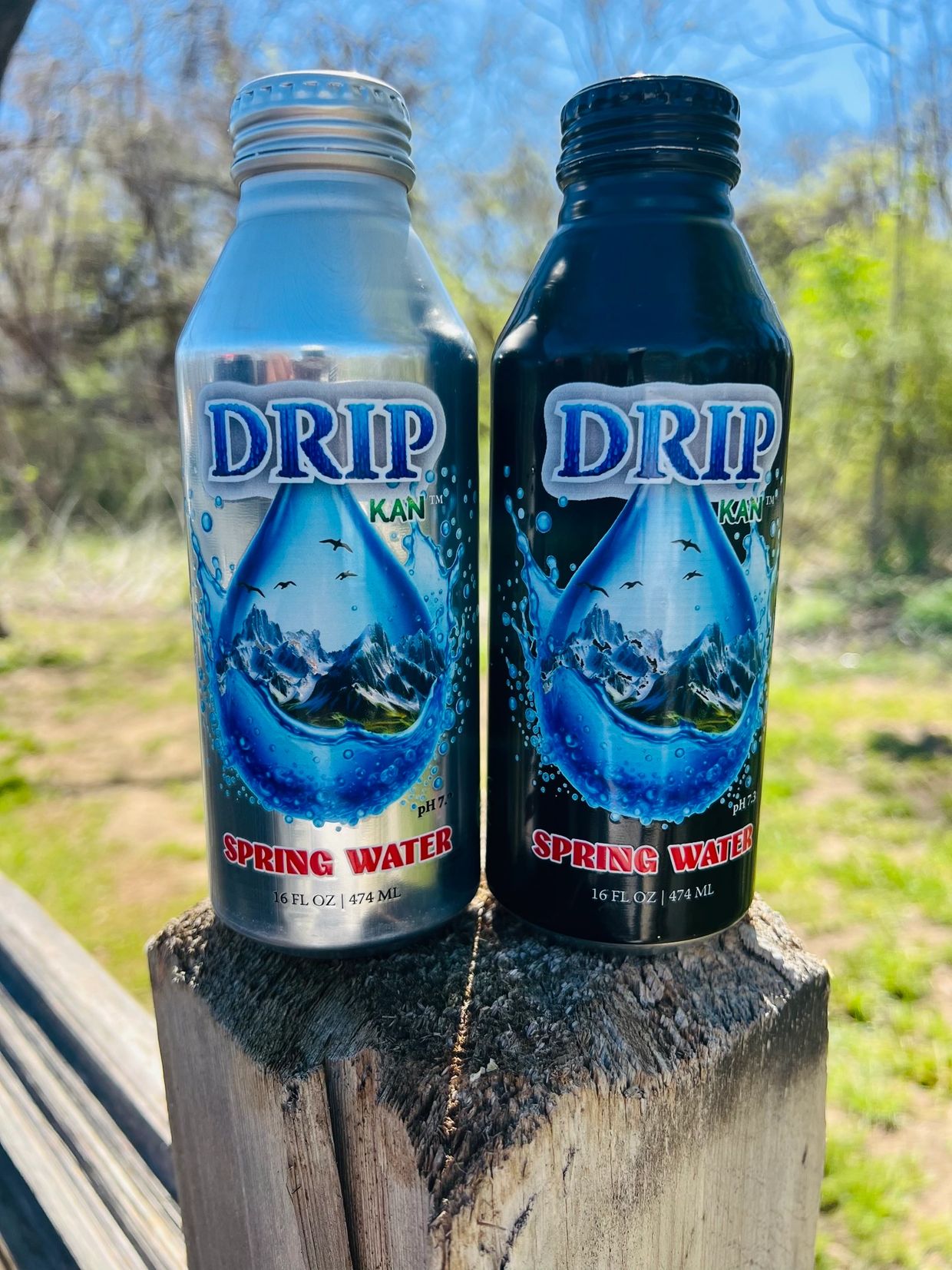 100% All Natural Spring Water