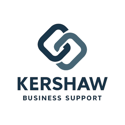 Logo of Kershaw Business Support with linked chain design.