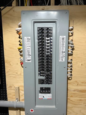 Electrical panel upgrade and 100A to 200A service upgrade in Newmarket by licensed electrician