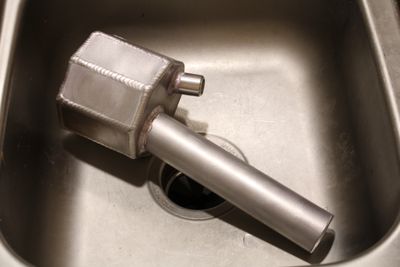 Raw Tanker Style BONGK unbreakable bong in the sink easy to clean, travel bong, tough, durable 