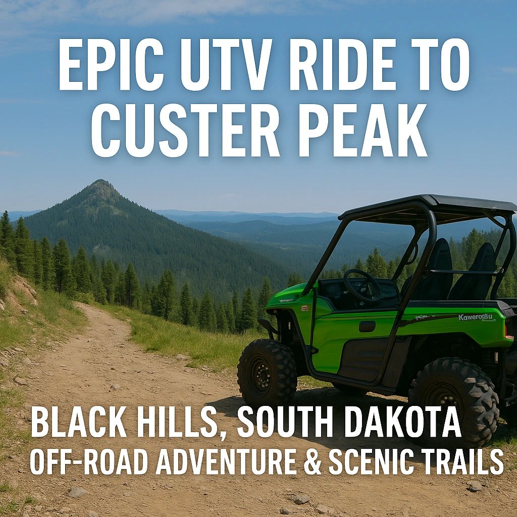 Custer Cars Ride Epic UTV Ride to Custer Peak: Black Hills, South Dakota Off-Road
