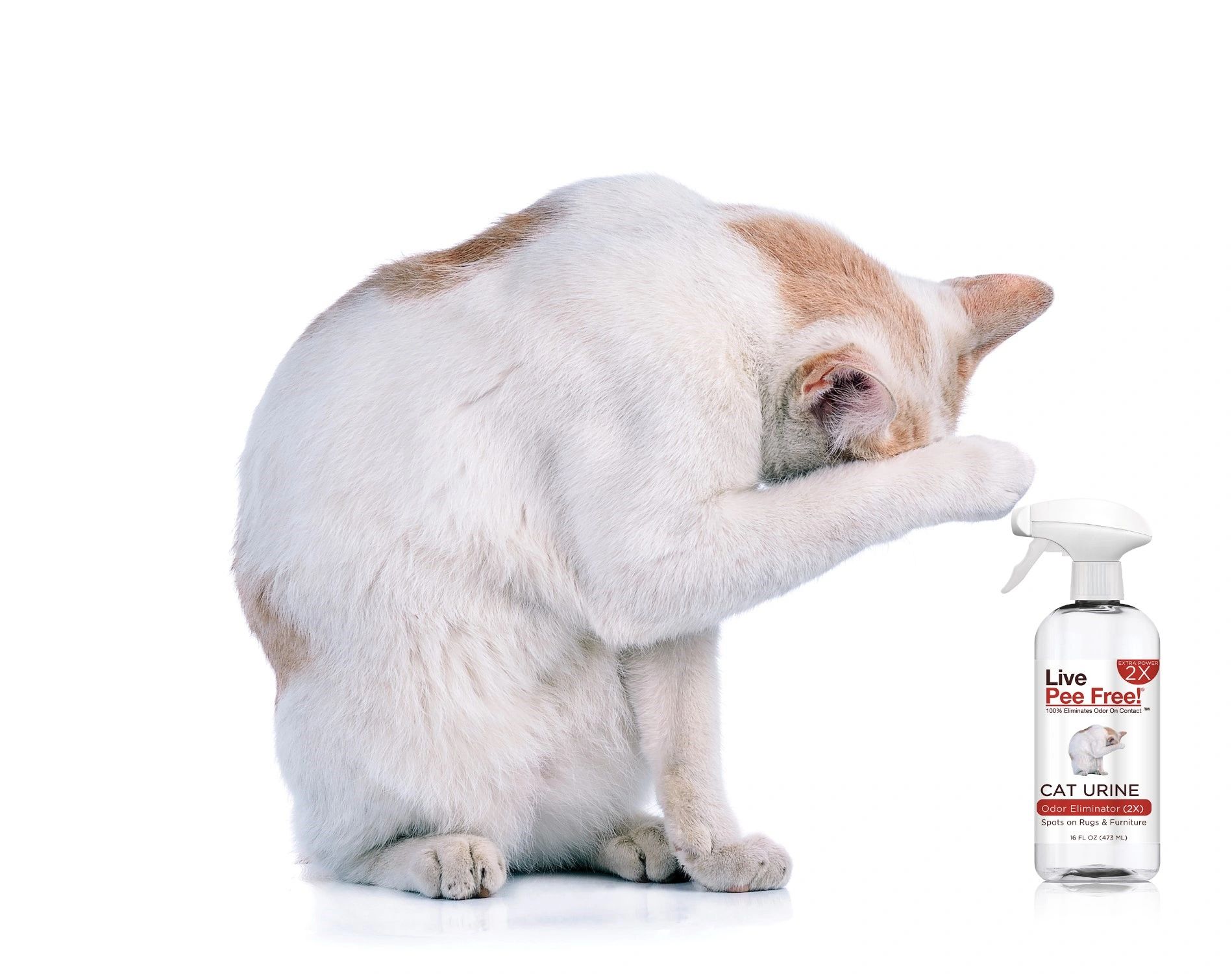 Live Pee Free!® Cat Urine Odor Eliminator