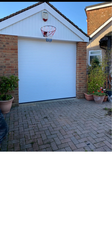 Standard Roller garage door fitted in Benfleet Essex.